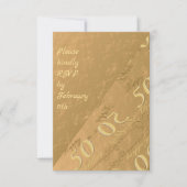 50e anniversaire du Mariage RSVP (Devant)
