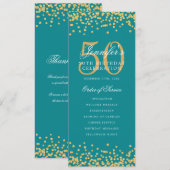 50e Anniversaire du programme Merci U Gold Turquoi (Devant / Derrière)