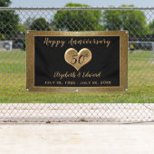 50e Anniversaire Étincelle d'Or - Bannière de pend (En situation)