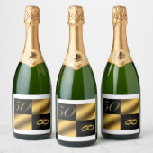 50e anniversaire, Étiquette de nourriture et de bo (Bouteilles)