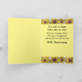 50e Anniversaire Femme Vous êtes ma carte soleil (Intérieur)