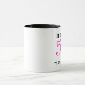 50e anniversaire Idées cadeaux pour Mug femmes - D (Centre)