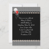 50e anniversaire Invitation (Dos)