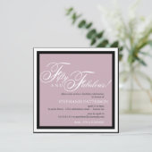 50e anniversaire Invitation à la fête du 50e anniv (Debout devant)