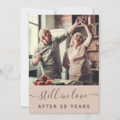 50e anniversaire Invitation de la Surprise Party (Devant)