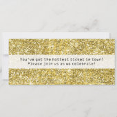 50e anniversaire Invitation Golden Ticket (Dos)