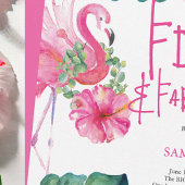 50e anniversaire Invitations Aquarelles tropicales