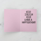 50E ANNIVERSAIRE KICK STRETCH CARTE DE RECONNAISSA (Intérieur)