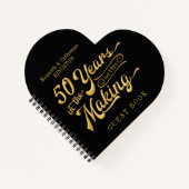 50e anniversaire Livre d'or 50 ans dans la fabrica (Devant)