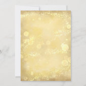 50e anniversaire mariage invitation bijoux en or (Dos)