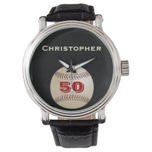 50e Anniversaire Montre Poignée, Personnalisée,