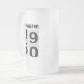 50e anniversaire Oldometer Beer Mug (Devant gauche)