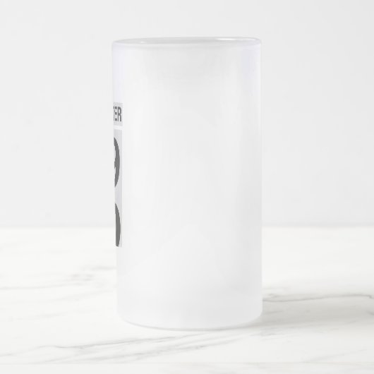 50e anniversaire Oldometer Beer Mug (Centre)