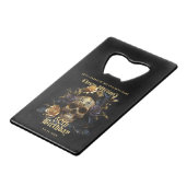 50E ANNIVERSAIRE OR SKULL ROSE HALLOWEEN PARTY (Dos Angle)