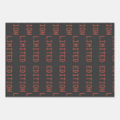 50e Anniversaire Papier d'enveloppement - Vintage (Devant 3)