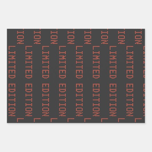 50e Anniversaire Papier d'enveloppement - Vintage (Devant 3)