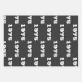 50e Anniversaire Papier d'enveloppement - Vintage (Devant 2)