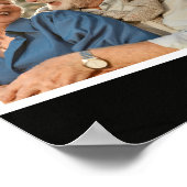 50e anniversaire Photo Collage Affiche de bienvenu (Coin)