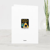 50e anniversaire pour sa carte amusante (Dos)