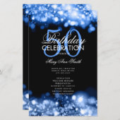 50e anniversaire Programme Glam Lights Marine Blue (Devant / Derrière)