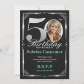 50e anniversaire Silver and Black Invitation (Devant)