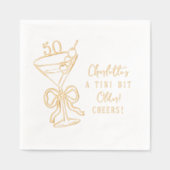 50e anniversaire Un Tini Bit Martini plus vieux se (Recto)