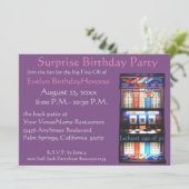 50e 'Birthday'-casino-sleufmachine Kaart (Staand voorkant)