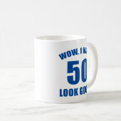 50e Birthday Gag Gift (b) Koffiemok (Voorkant rechts)