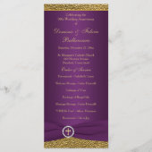 50e bruiloft Jubileum Gelofte Vernieuwing Programm Programma (Voorkant)