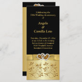 50e bruiloft Jubileum Gelofte Vernieuwing Programm Programma (Voorkant / Achterkant)