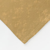 50e bruiloft Jubileum Gouden Hart Foto Fleece Deken (Hoek)