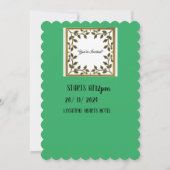 50e bruiloft  Jubileum Kaart (Achterkant)