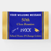 50e Classe Bannières de Réunion Toute année, COULE (Horizontal)