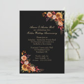 50e Faire-part de mariage d'or (Debout devant)