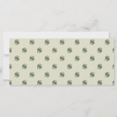 50e fête d'anniversaire 50 dollars Carte de remerc (Dos)