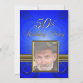 50e fête d'anniversaire Invitation (Devant)