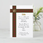 50e fête d'anniversaire invitation officielle à l' (Debout devant)