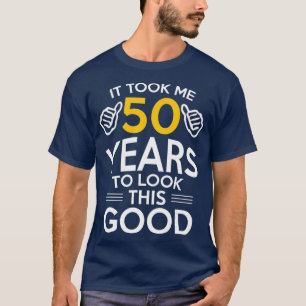 50e geboorte-cadeau heeft me 50 jaar oud gemaakt t-shirt