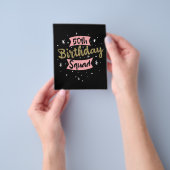 50e geboortedag flyer (Hand)