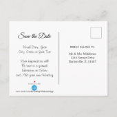 50e Golden Jubileum - Bewaar de datum Aankondigingskaart (Achterkant)