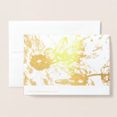 50e Golden Wedding Jubileum Blank Kaart (Met envelop)