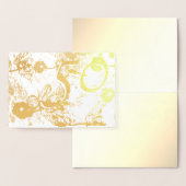 50e Golden Wedding Jubileum Blank Kaart (Display)