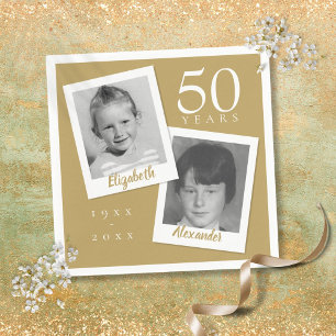 50e Golden Wedding Jubileum Fun Child Photos Servet