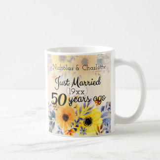 50e Golden Wedding Jubileum Koffiemok