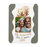 50e gouden bruiloft Jubileum foto Keepsake