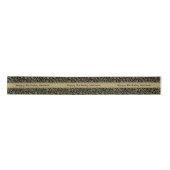 50e 'Happy Birthday' Random Pattern Black/Gold Lint (Voorkant)