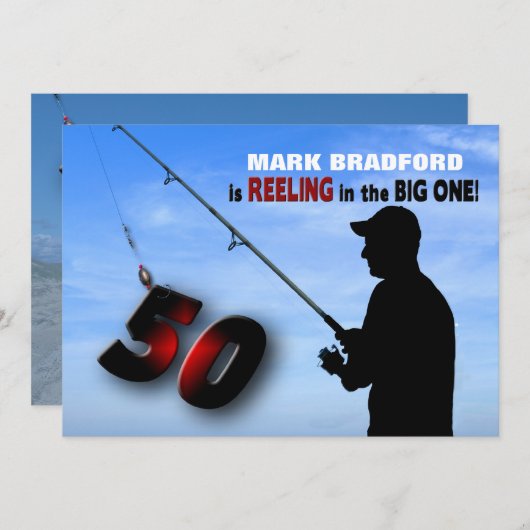 50E Invitation Anniversaire - Pêche/Reeling In (Devant / Derrière)