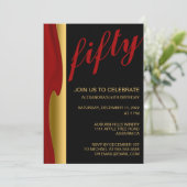 50e Invitation Gold et Red (Debout devant)