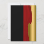 50e Invitation Gold et Red (Dos)