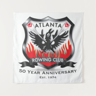 50e Jubileum 57 inch x 57 inch wandtapijt Wandkleed